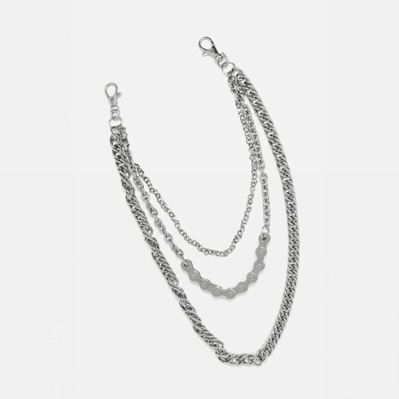 AKINGS Triple Pants Chain (Silver) - Picture 1 of 5
